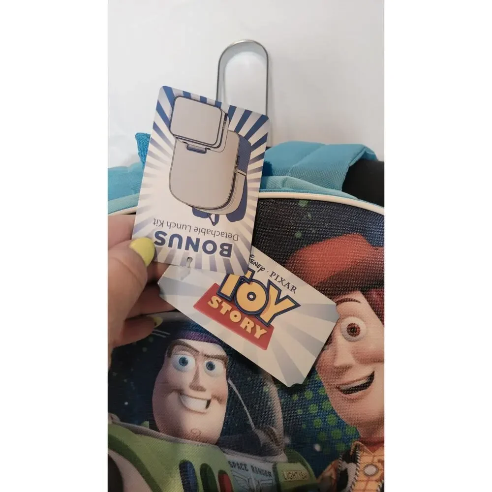 Disney Pixar Toy Story Buzz Lightyear Backpack Lunch Box Set NWT Fast Forward